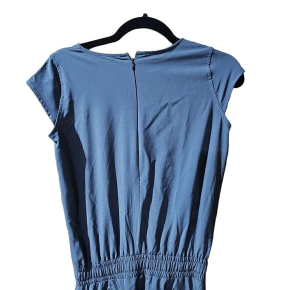 ALBION‎ Blue Gray Fit Jumpsuit - Size XXS - Picture 4 of 8